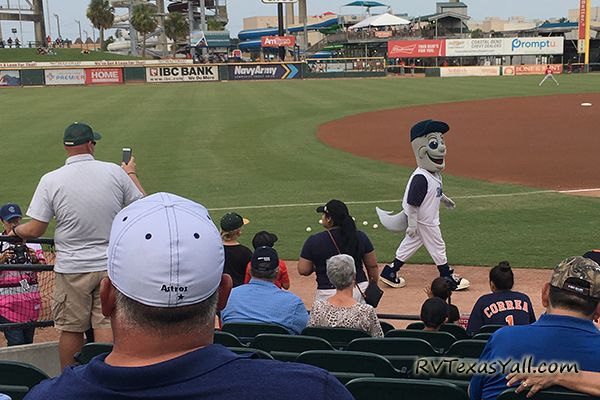 Corpus Christi Hooks Mascot