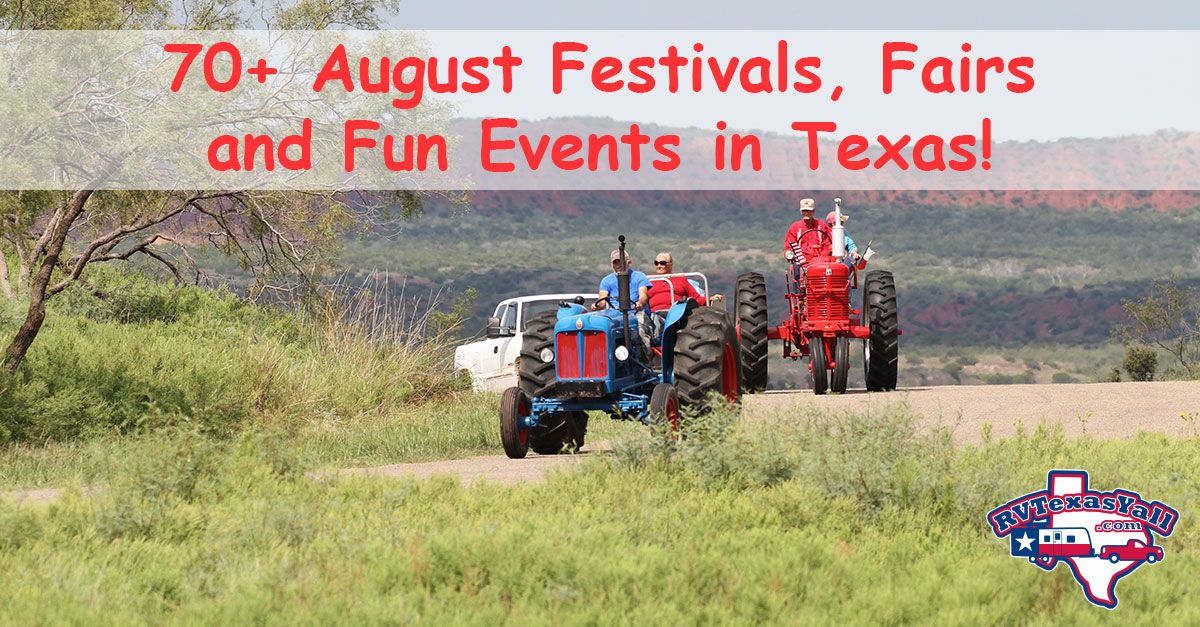 August Festivals and Fun Events in Texas