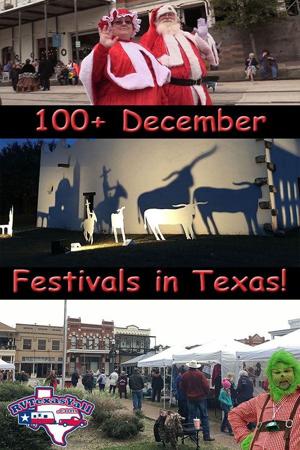 100+ December Festivals in Texas | RVTexasYall.com