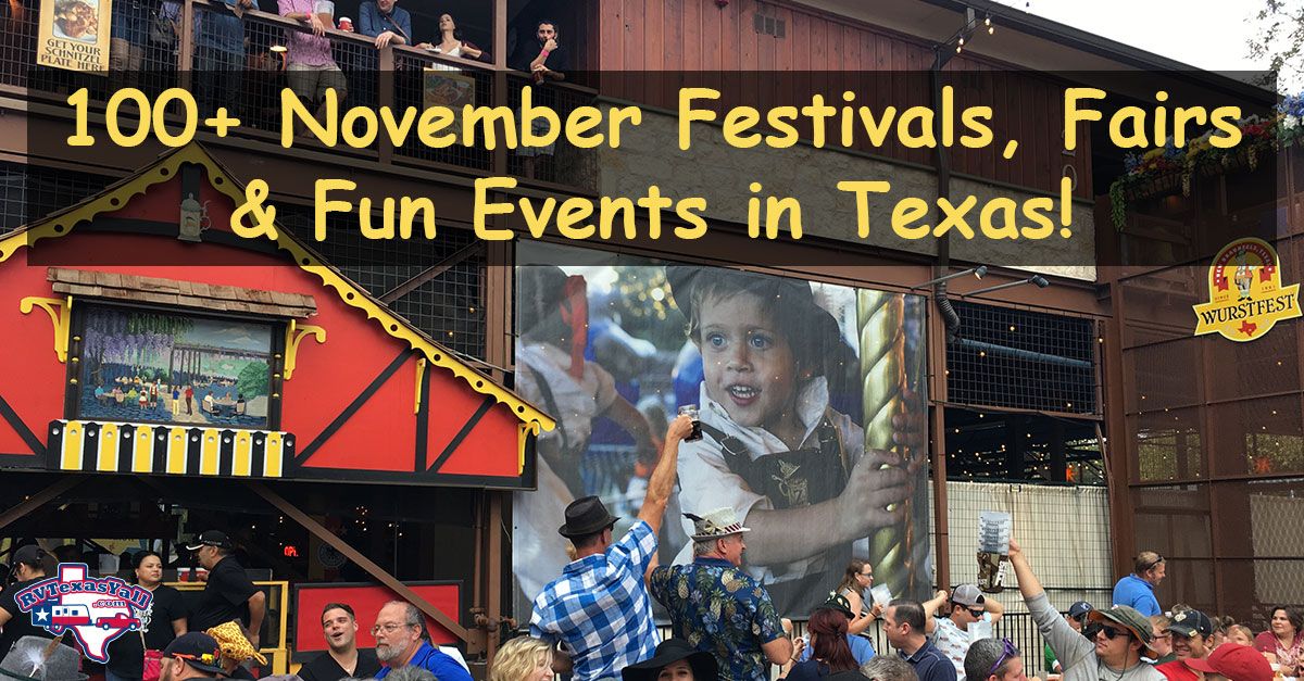 November Festivals and Fun Events in Texas