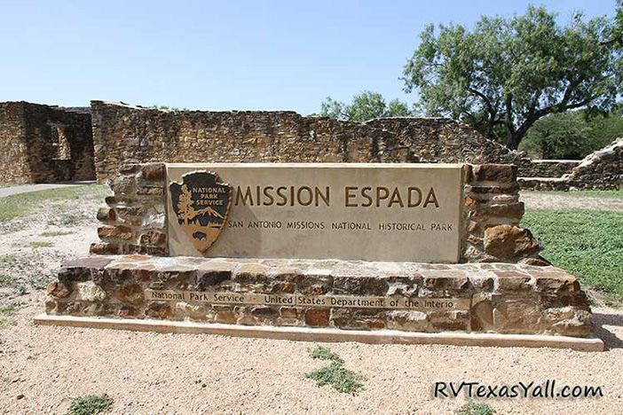 Mission Espada Sign