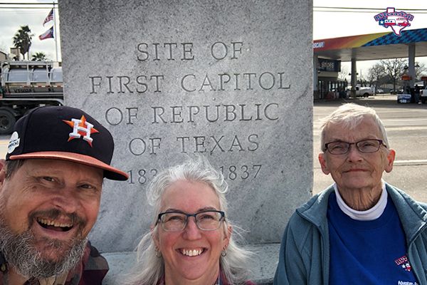 First Capitol of Texas Marker