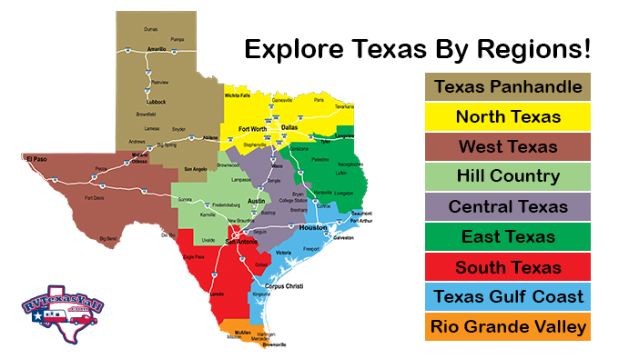 Regions Of Texas RVTexasYall