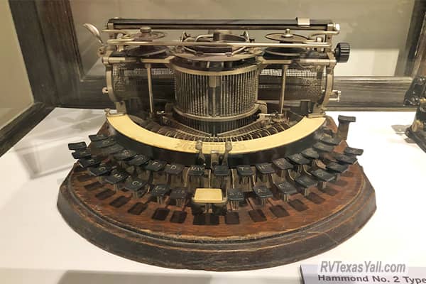 1893 Hammond Typewriter
