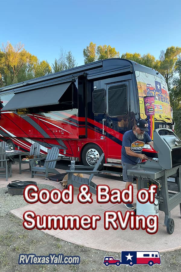 The Good and Bad of Summer RV Travel
