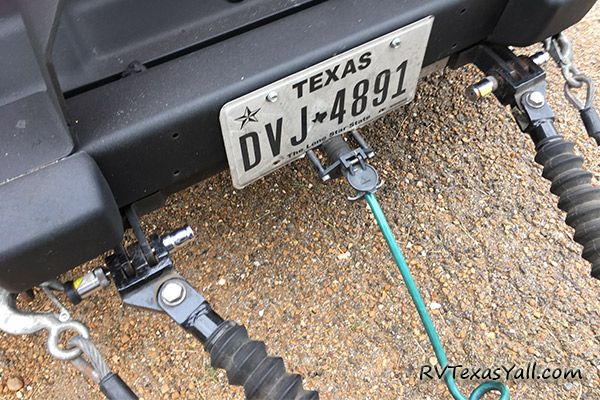 You'll Need a Blue Ox Base Plate On Your Tow Vehicle