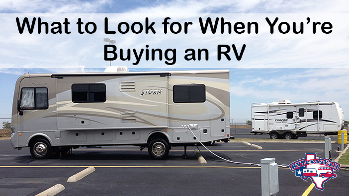 Rv Buying Tips And Advice