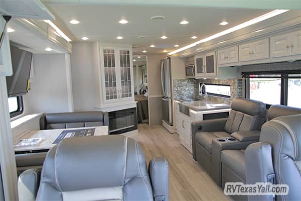 Inside the Holiday Rambler Nautica 33TL