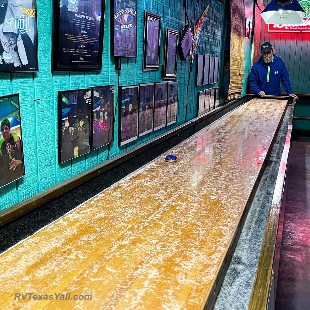 Shuffleboard Tournament at The Cove