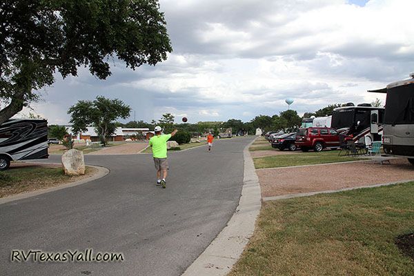 wide paved roads