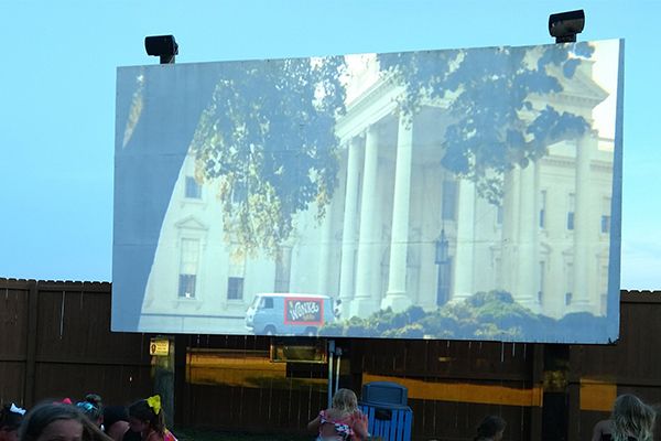 Outdoor Movie Screen