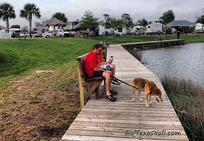 Marina Bay RV Resort Boardwalk