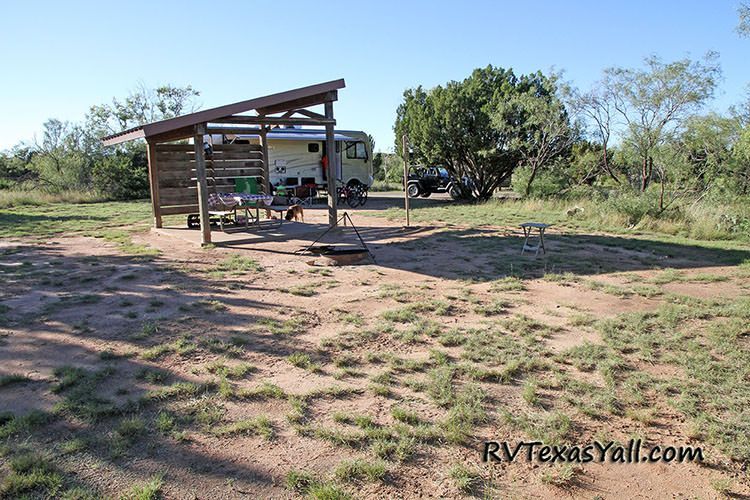 Our Campsite at Caprock Canyons State Park