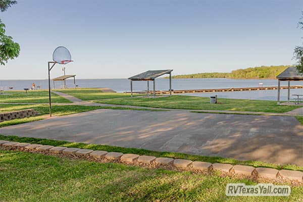 Basketball Court at Cooper Lake State Park