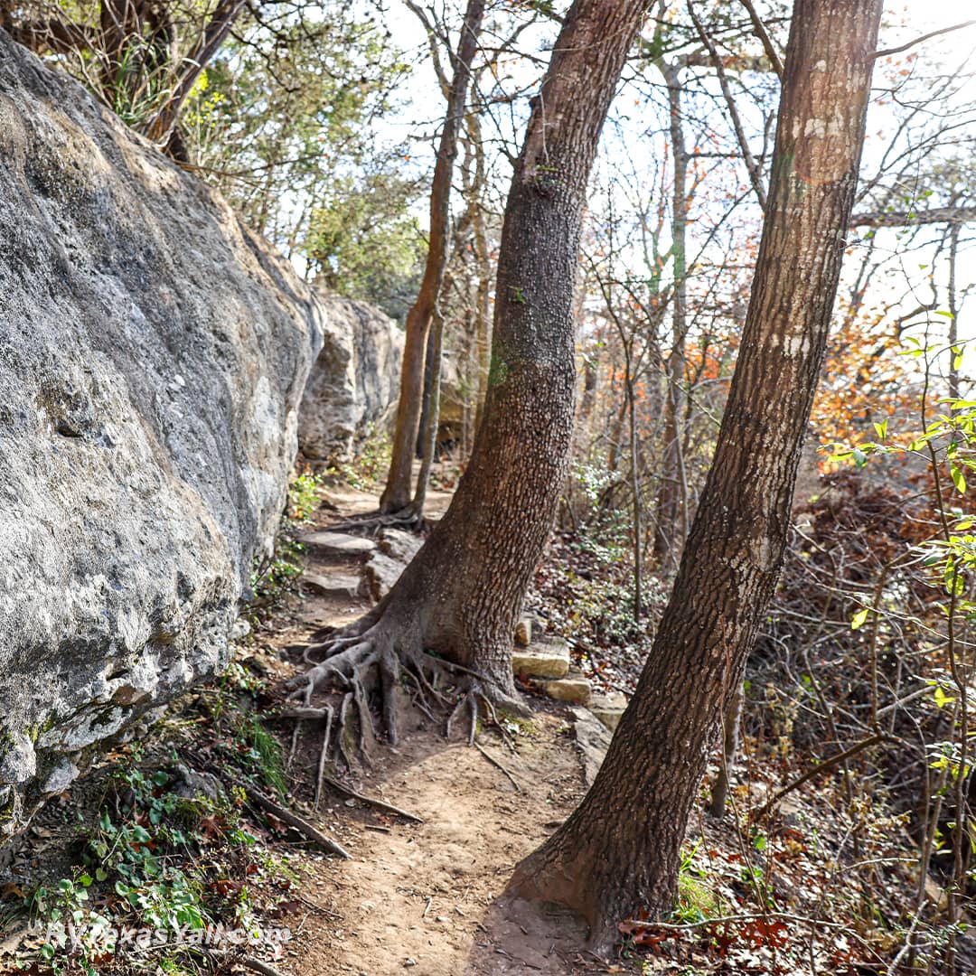 Hiking The Rock Shelter Trail