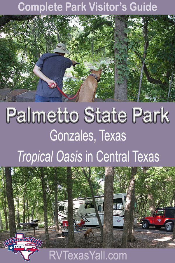Palmetto State Park | RVTexasYall.com