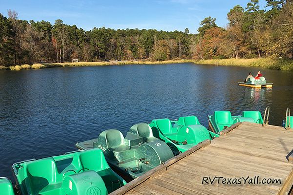 Rent a Boat at Tyler State Park