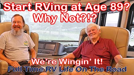 Starting RV Life at Age 89